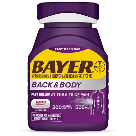 bayer back and body